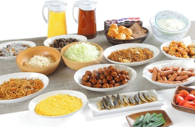 Smoking Deluxe Semidouble Room Breakfast included buffet style/Okawa Fukuoka