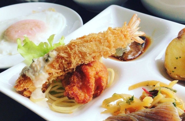 Smoking Double room Breakfast included buffet style/Okawa Fukuoka