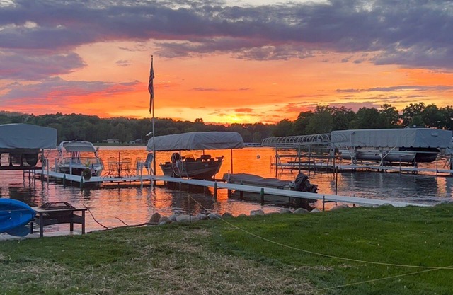 Snow Lake (Lake James Chain) 60 ft Lakefront, Sunset View - Easy access from 69