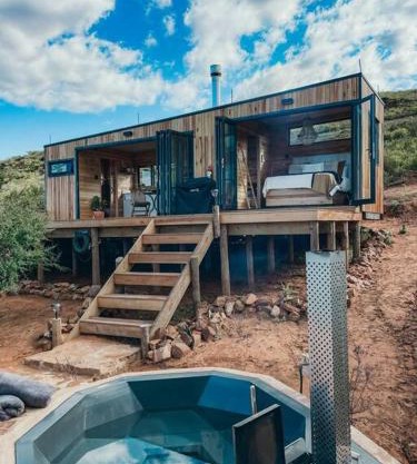 Solace Eco Cabins - Citrus Cabin