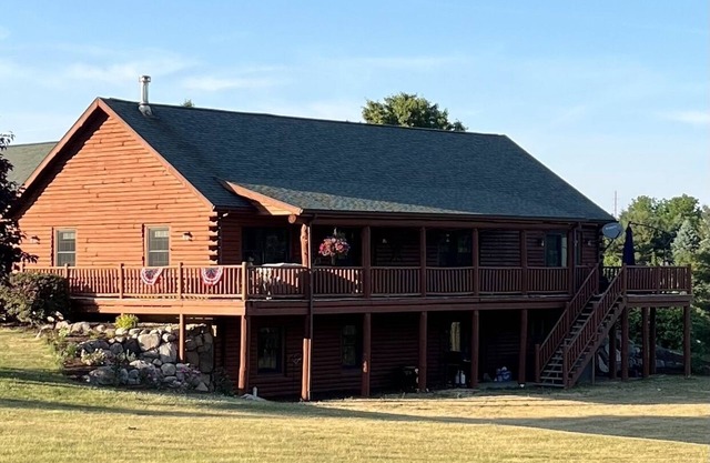 Southwest Michigan log cabin