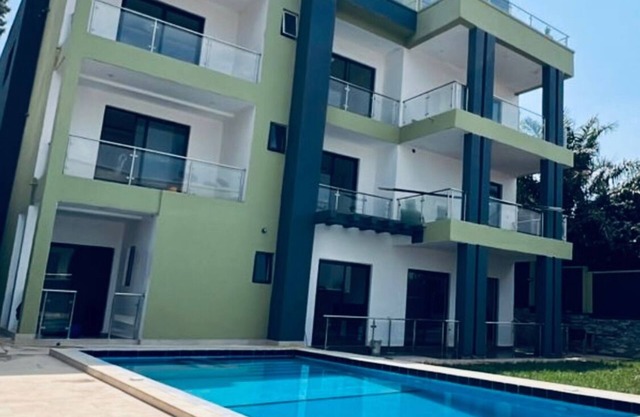 Spacious 3-Bedrooms Apartment with a nice Pool in Kigali.