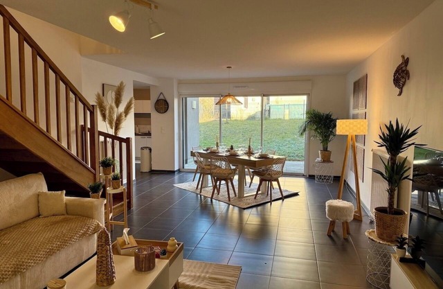 Spacious and cozy house in Metz near the center with garden and terrace