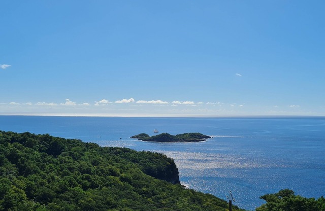 Spacious apartment with breathtaking sea view, near Réserve Cousteau