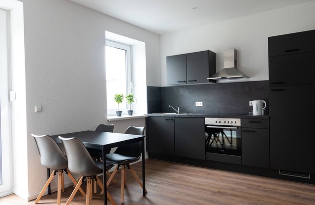 Spacious apartment with balcony