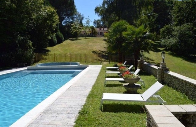 Spacious country home with annex, pool, huge garden & own forest for 14 guests.