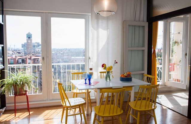 Spacious designer apartment in the centre with a panoramic view