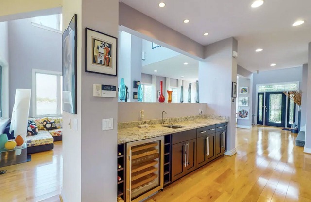 Spacious, family-friendly home; vast outdoor space on the water w/private dock