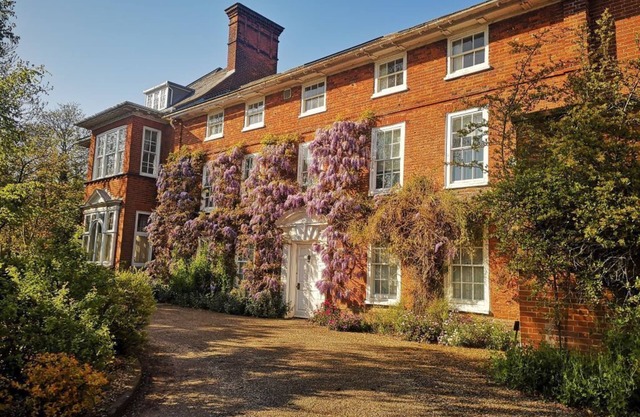 Spacious ground floor apartment in a Norfolk (England) mansion.