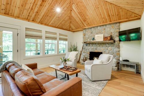 Spacious Home on Beaver Lake with Deck and Fire Pit!