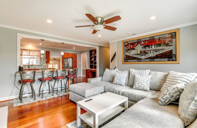 Spacious Home w/Tranquil Patio ~ 29 Mi to DC!