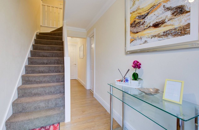 Spacious house in a quite cul de sac with parking and great location.