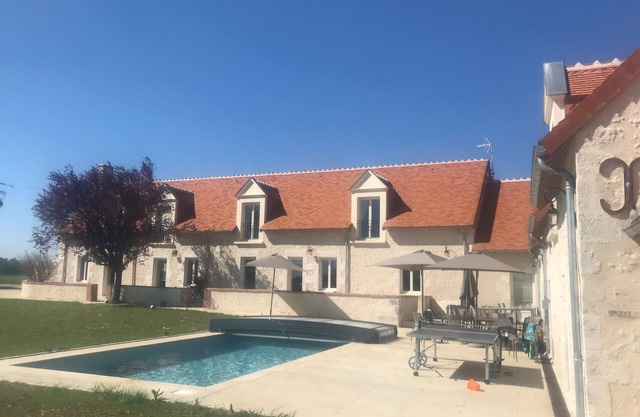 Spacious house, private pool, 10 to 19 p.