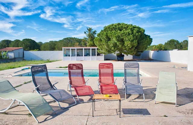 Spacious house with garden and private pool