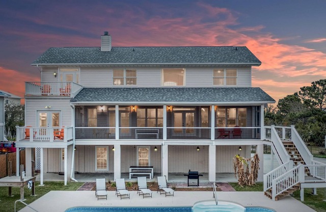 Spacious|Marsh Views|Pool|10 min from St. Simons