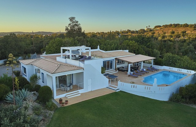 Spacious family villa, private pool with delightful panoramic views to the coast