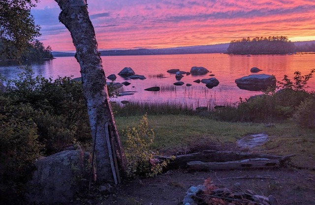 Sparkling Great Moose Lake,Peaceful Cove,Awesome Sunsets,Gradual Sandy Beach,AC