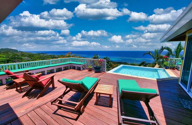 Spectacular Sea Views, Sunsets And Cooling Trade Winds.