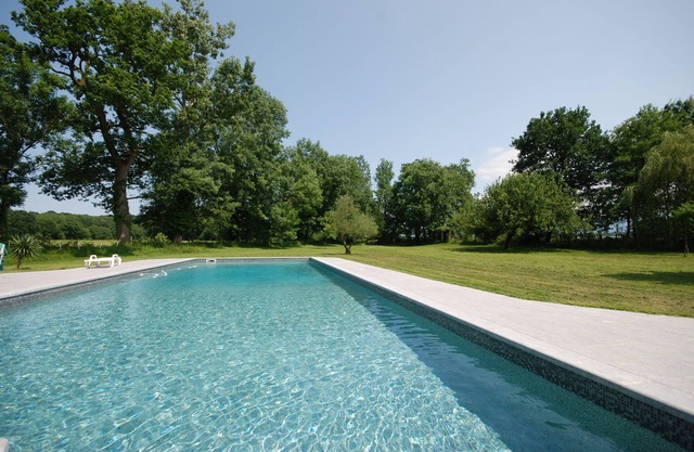 Splendid rural Chateau/Manor house with a pool for your big family vacation