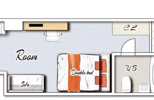 Standard Room 1 double bed Nonsmoking Room onl/Miyazaki Miyazaki
