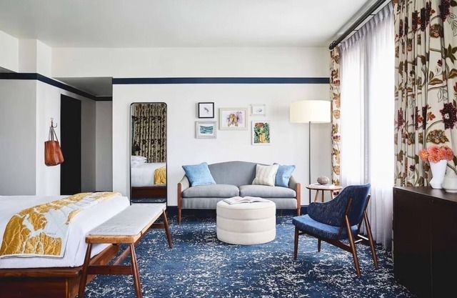 Stay at Revival Baltimore in Stylish King Studio, Near Walters Art Museum