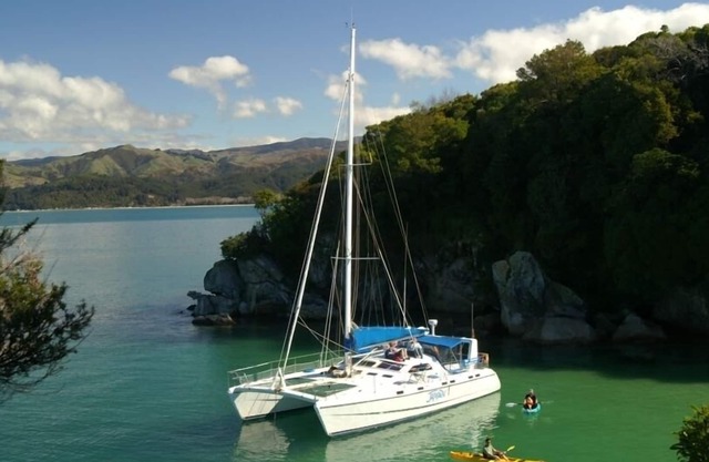 Stay in the stunning Abel Tasman National Park!!