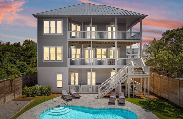Stay on 30A: Paradiso Del Mar, Gulf View- Private Pool!