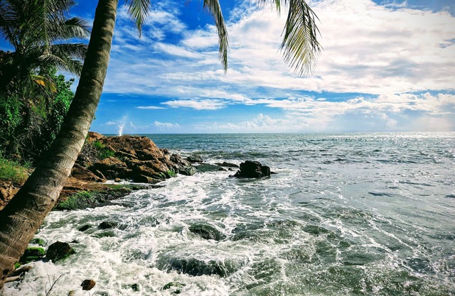 Steps from Black Sand Beach 4-bedroom house in delightful Maunabo with AC, WiFi