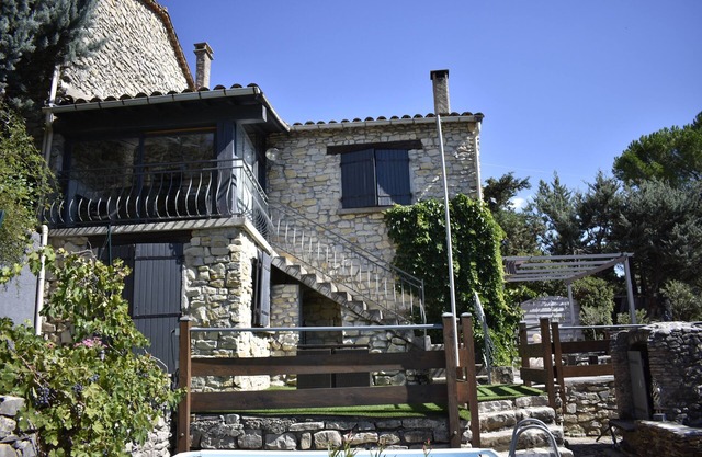 stone country house