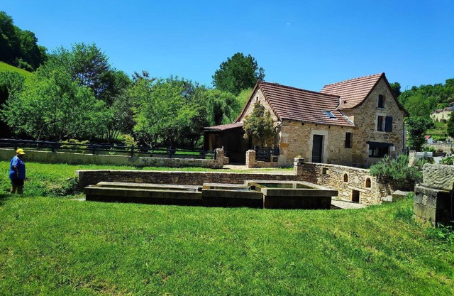 Stone country house
