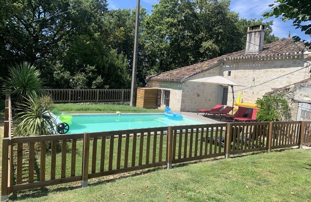 Stone house with swimming pool