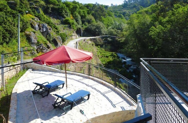 Stone House by Caima River with Pool