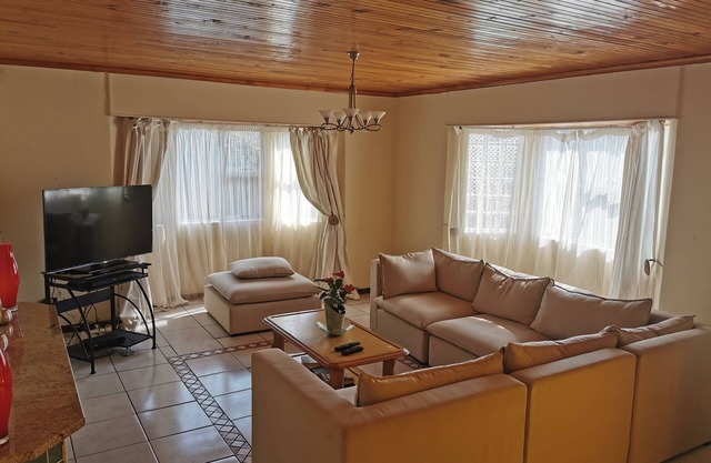 Stone throw away from the beach in safe and secure neighborhood.