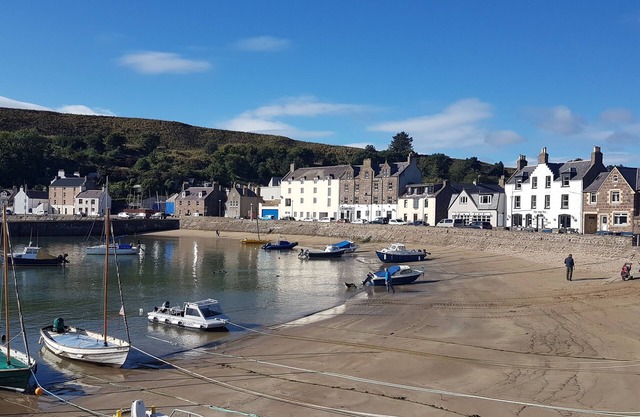 Stonehaven Home with a spectacular harbor view.