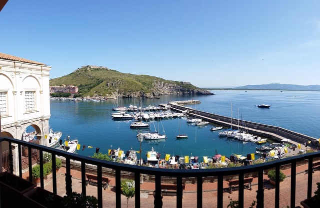 STREPTIOUS SEA VIEW IN THE TOWN OF PORTO ERCOLE parking space
