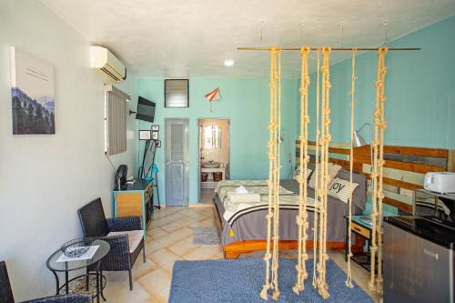 Studio Apartment Center of Sosua Remote Worker Space Fast WiFi