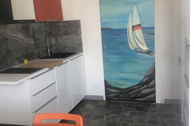 Studio "Balcony with sea view"