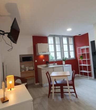 Studio centre de Bourgueil au calme
