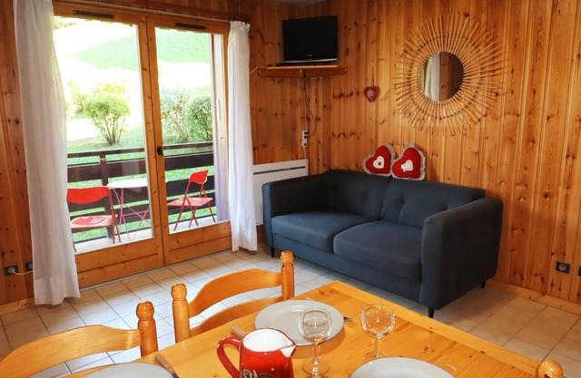 Studio charmant au coeur de Morillon, à 850m des télécabines, balcon, équipements complets, parking inclus - FR-1-624-60