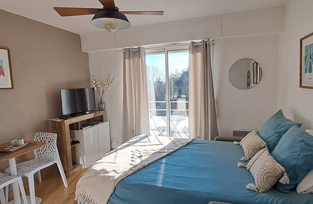 Studio Darmaillacq with balcony and parking in town center