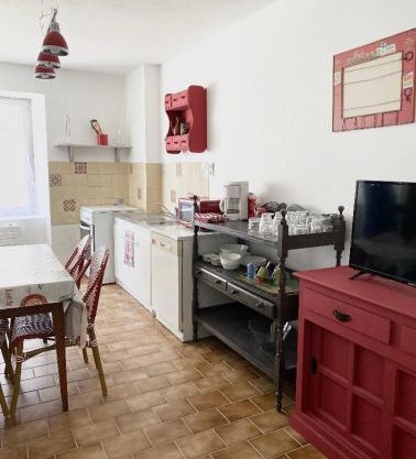 Studio en rez-de-chaussée tout équipé