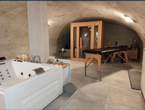 Studio Glamour avec espace balnéo privé