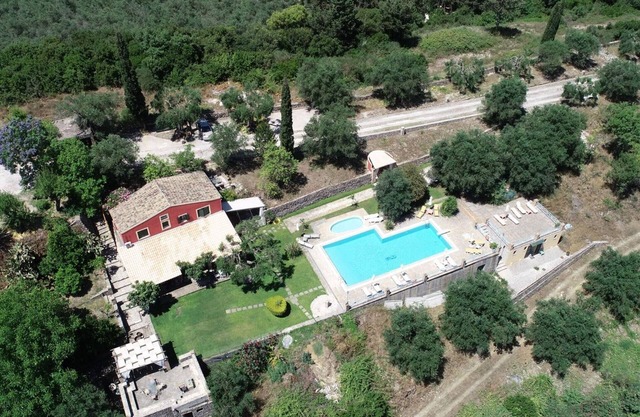 Studio in Paleokastrites with Pool & Near Sea