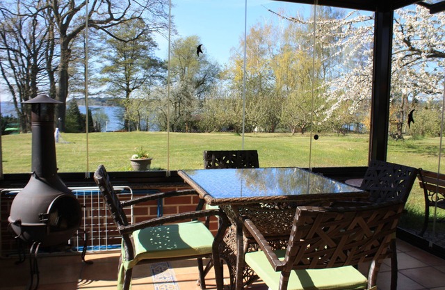Studio with winter garden and lake view - Ferienhof Löschenrand