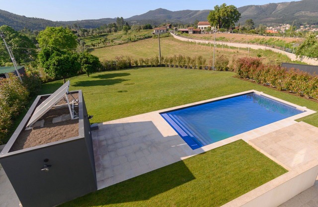 Stunning private villa with private pool, A/C, WIFI, TV, terrace, panoramic view and parking