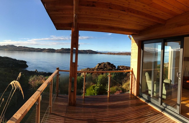 Stunning seaside home in the Scottish Highlands with its own private coastline