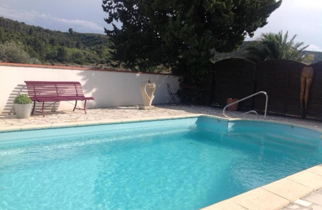 Stunning villa in Paziols with heated private pool and spectacular views