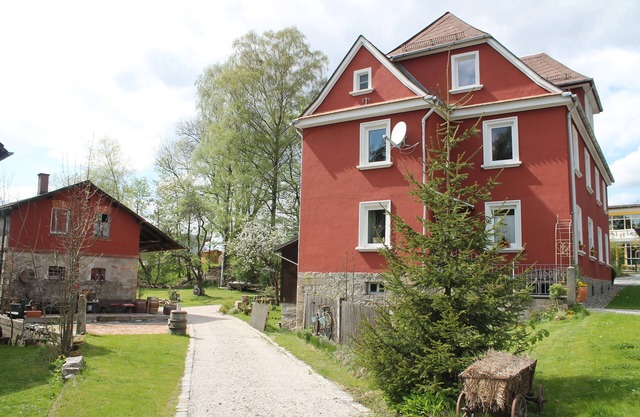 Stylish house with space to meet, inspiration around the campfire, playground