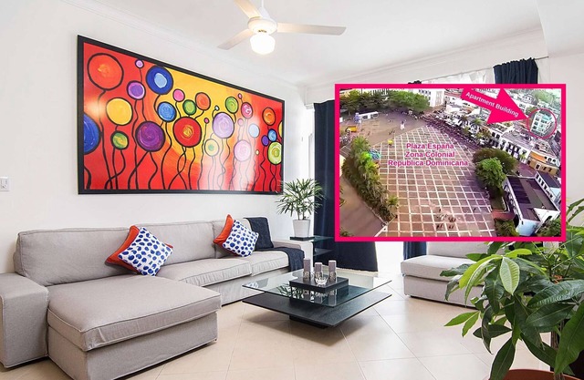 Stylish & spacious 3BR Apt @BEST Location Zona Colonial (OldTown)