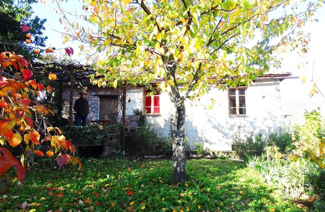 Stylishly renovated natural stone house with garden and terrace 20 minutes from the beach